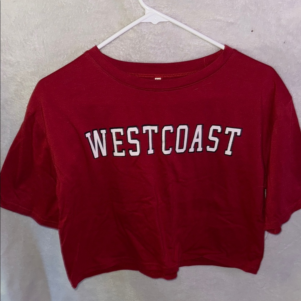 Shein Red Westcoast Women's Top